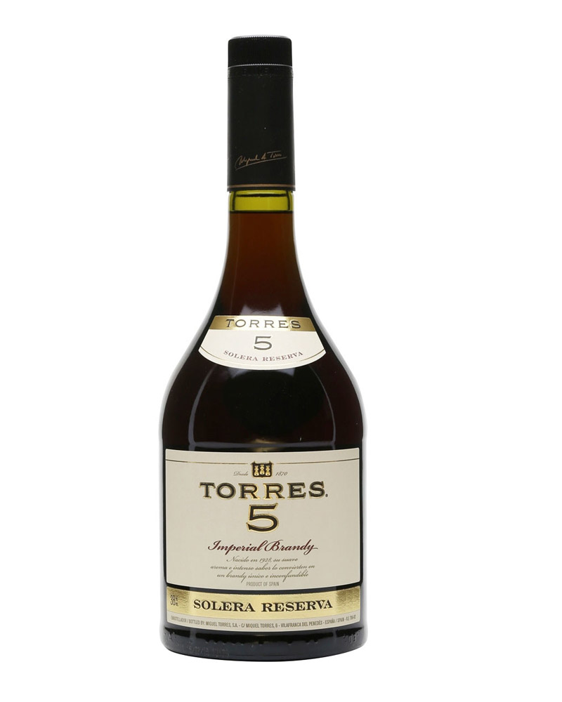 Бренди Torres 5 YO Solera Reserva 38% (0,7L) изображение 1