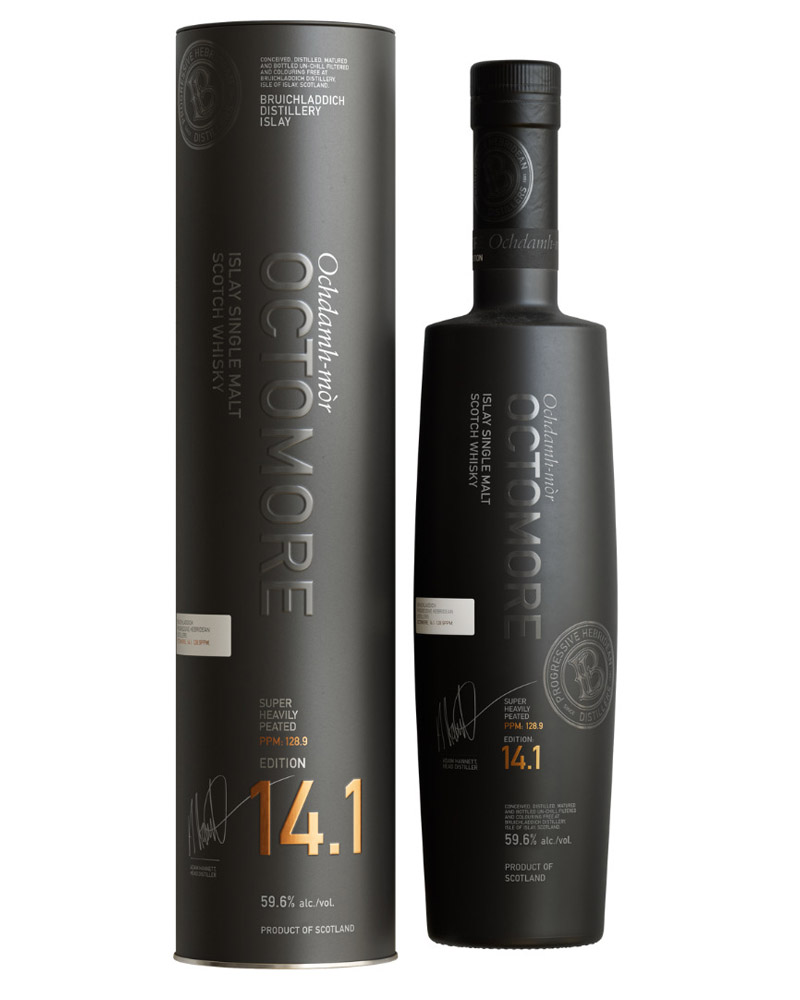 Виски Bruichladdich Octomore 14.1 Edition 59,6% in Tube (0,7L) изображение 1