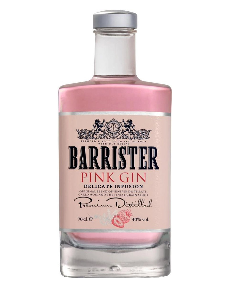 Джин Barrister Pink Gin 40% (0,7L) изображение 1