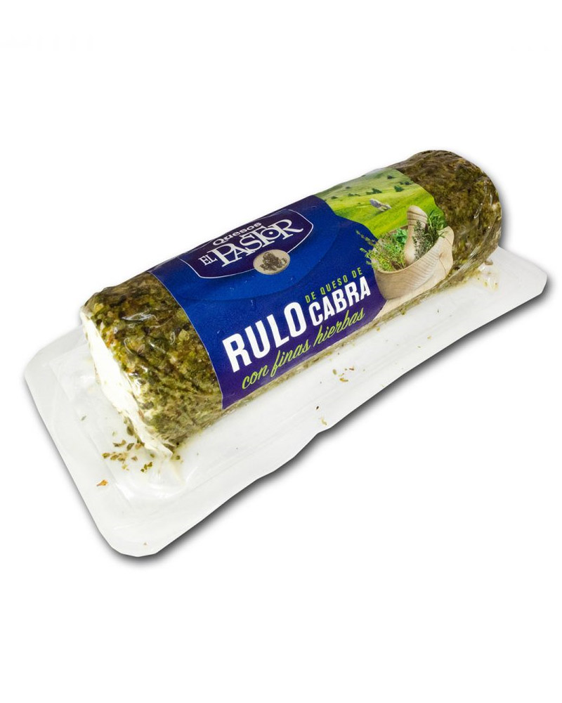 El Pastor Rulo de Queso Cabra con finas hierbas (110 gr) изображение 1