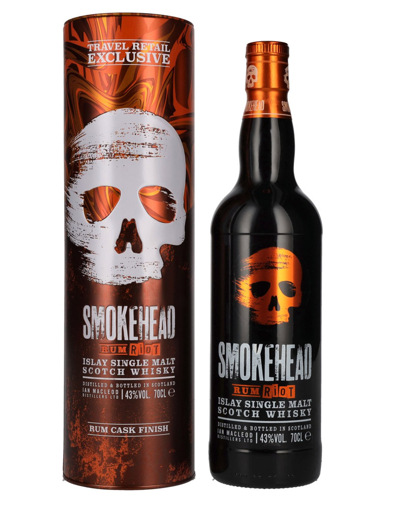 Виски Smokehead Rum Riot 43% in Tube (0,7L) изображение 1