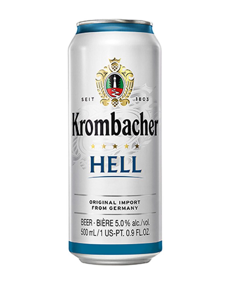 Пиво Krombacher Hell 5% Can (0,5L) изображение 1