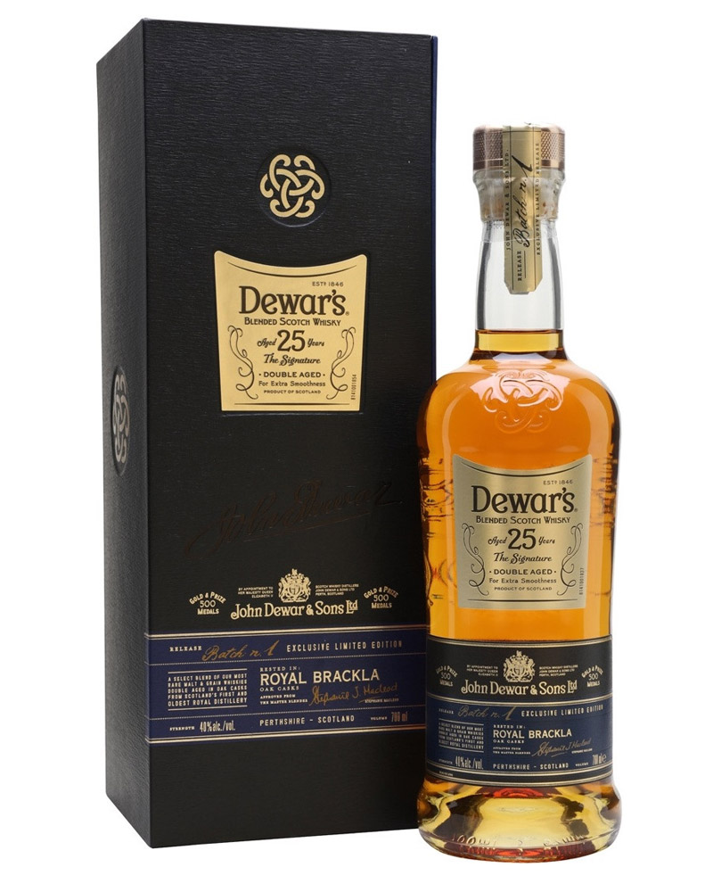 Виски Dewar`s Signature 25 YO 40% in Gift Box (0,7L) изображение 1