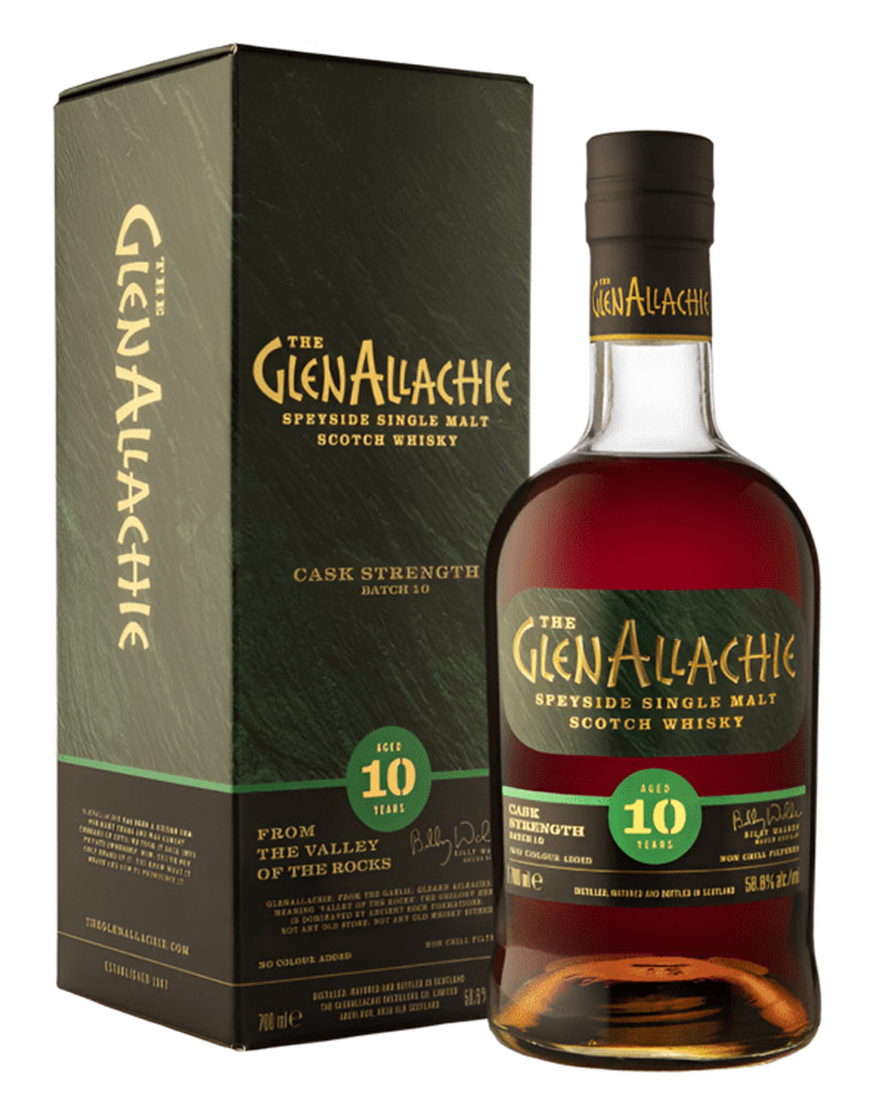 Виски Glenallachie 10 YO Cask Strength 58,6% in Box (0,7L) изображение 1