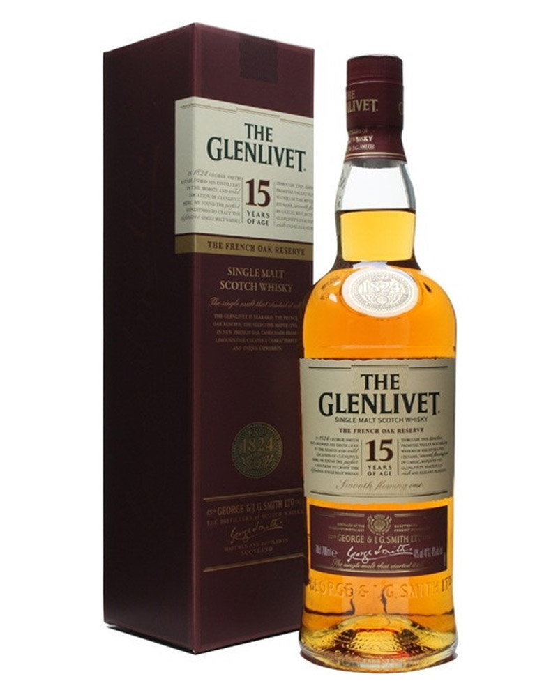 Виски The Glenlivet 15 YO 40% in Box (0,7L) изображение 1