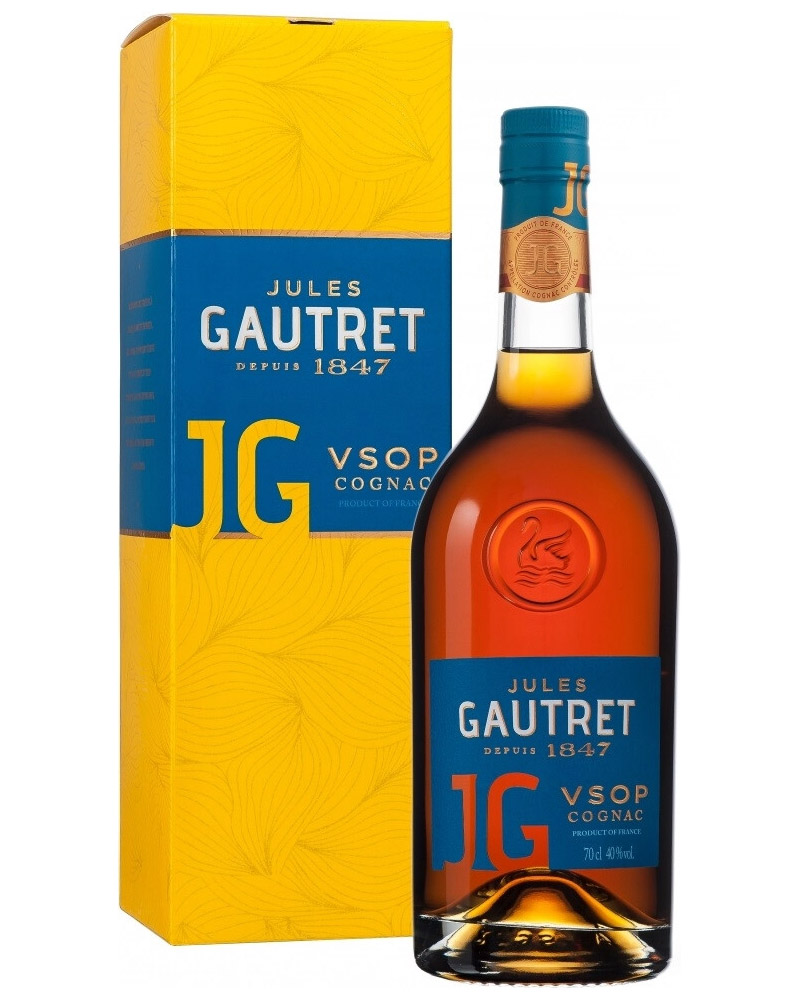 Коньяк Jules Gautret V.S.O.P. 40% in Box (0,7L) изображение 1