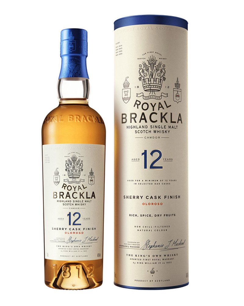 Виски Brackla Royal 12 YO 46% in Tube (0,7L) изображение 1