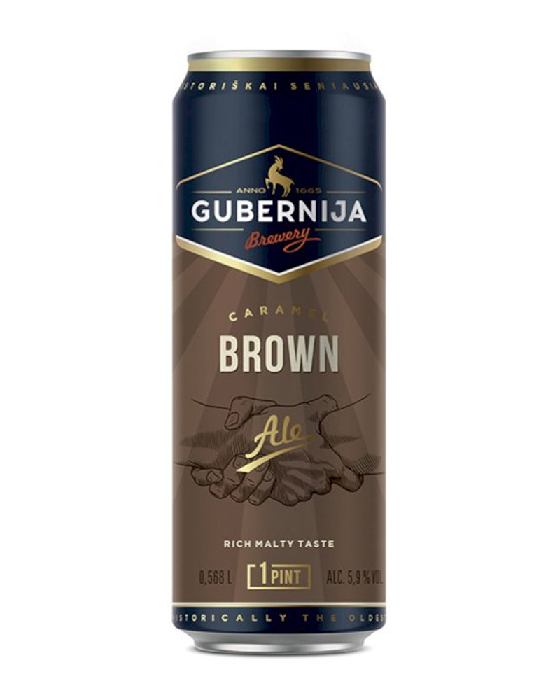 Пиво Gubernija Brown Ale 5,9% Can (0,568L) изображение 1