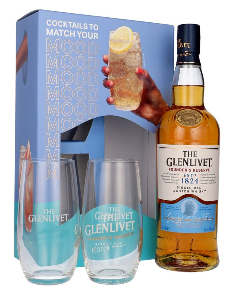 Виски The Glenlivet `Founder`s Reserve` 40% + 2 Glass (0,7L) изображение 1