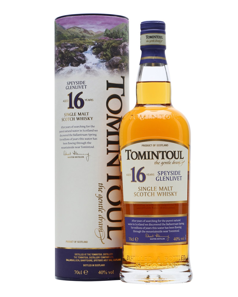 Виски Tomintoul 16 YO 40% in Tube (0,7L) изображение 1