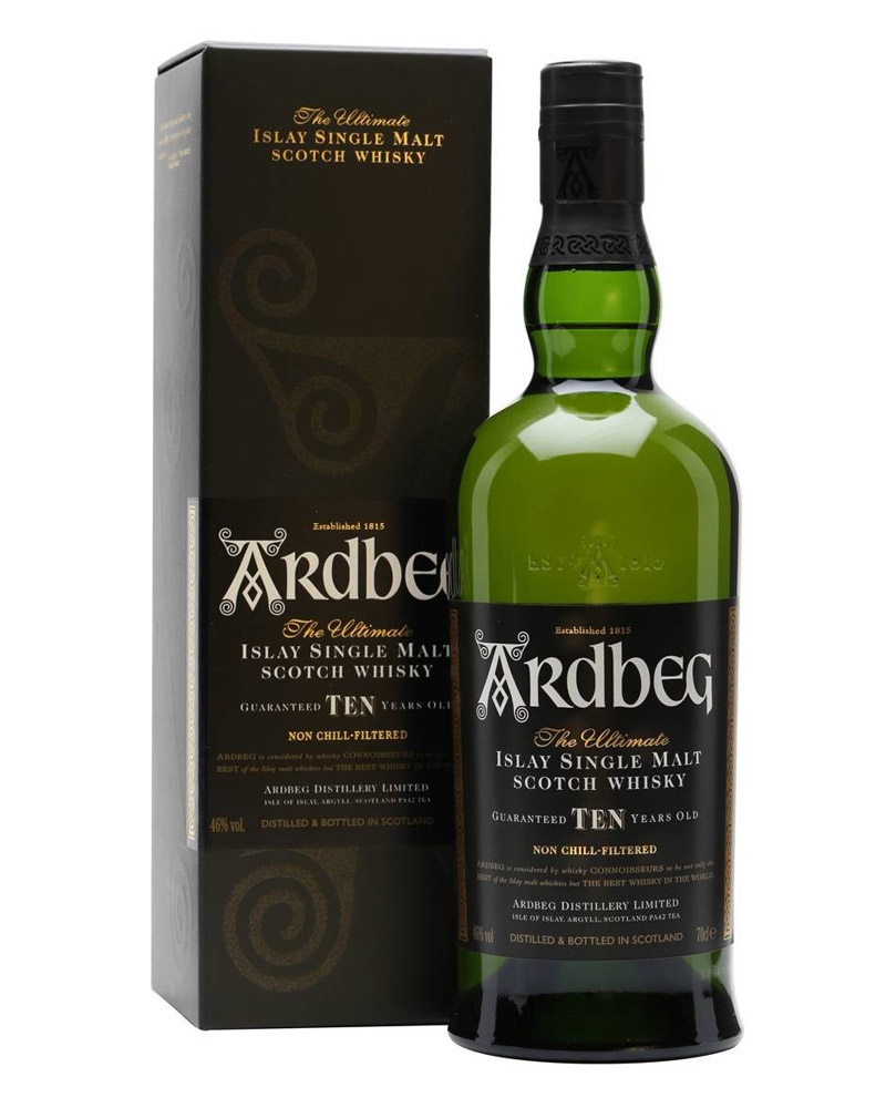 Виски Ardbeg 10 YO Single Malt 46% in Box (0,7L) изображение 1