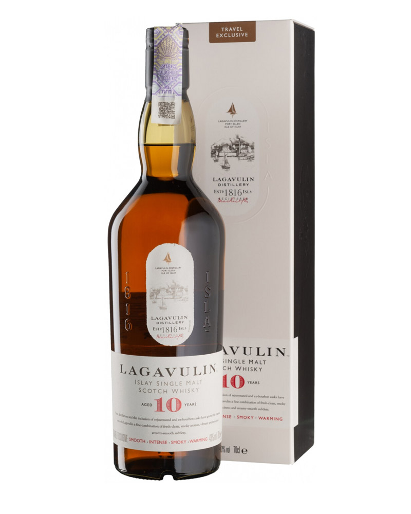 Виски Lagavulin 10 YO Travel Exclusive 43% (0,7L) изображение 1