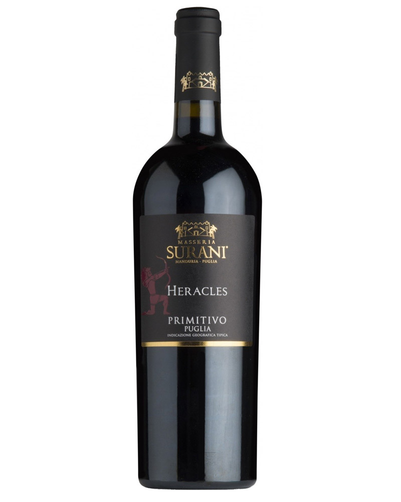 Вино Surani Heracles Primitivo, Puglia DOC 13,5% (0,75L) изображение 1