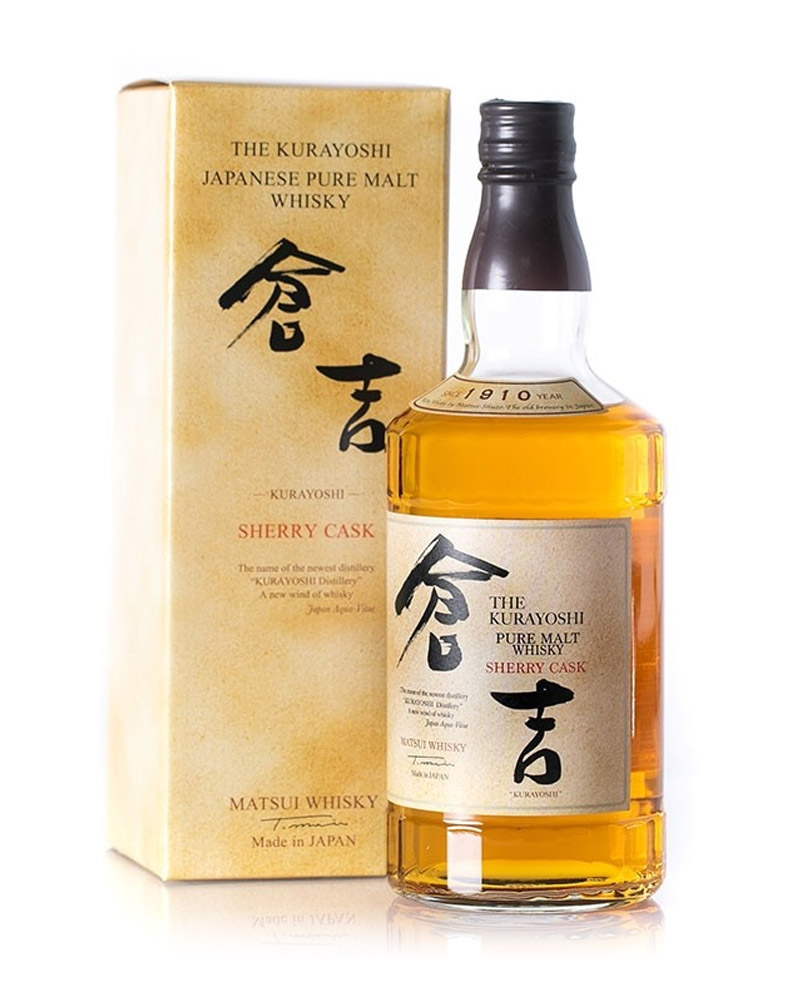 Виски The Kurayoshi Sherry Cask Pure Malt 43% in Box (0,7L) изображение 1