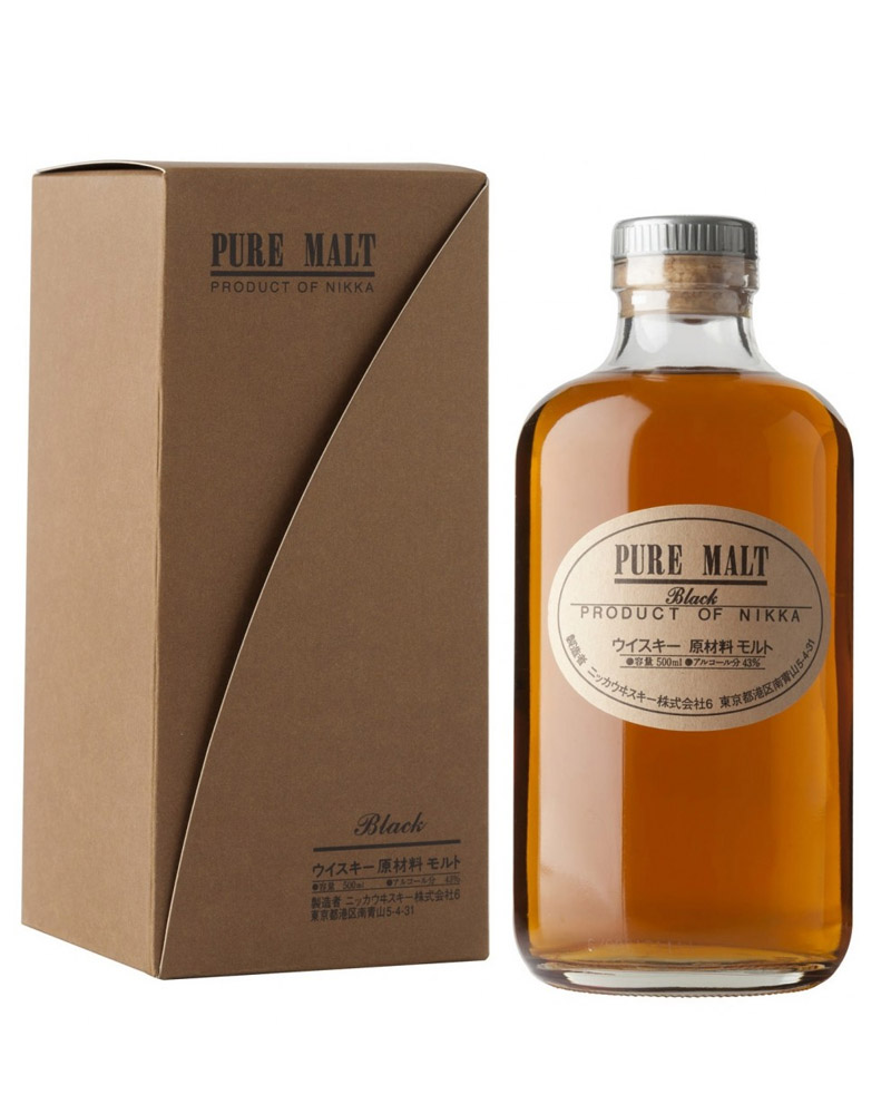 Виски Nikka Pure Malt Black 43% in Box (0,5L) изображение 1