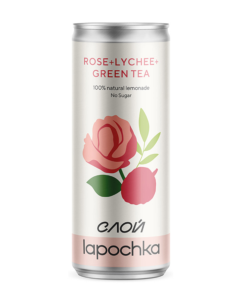 Lapochka Rose + Luchee + Green Tea, Can (0,33L) изображение 1