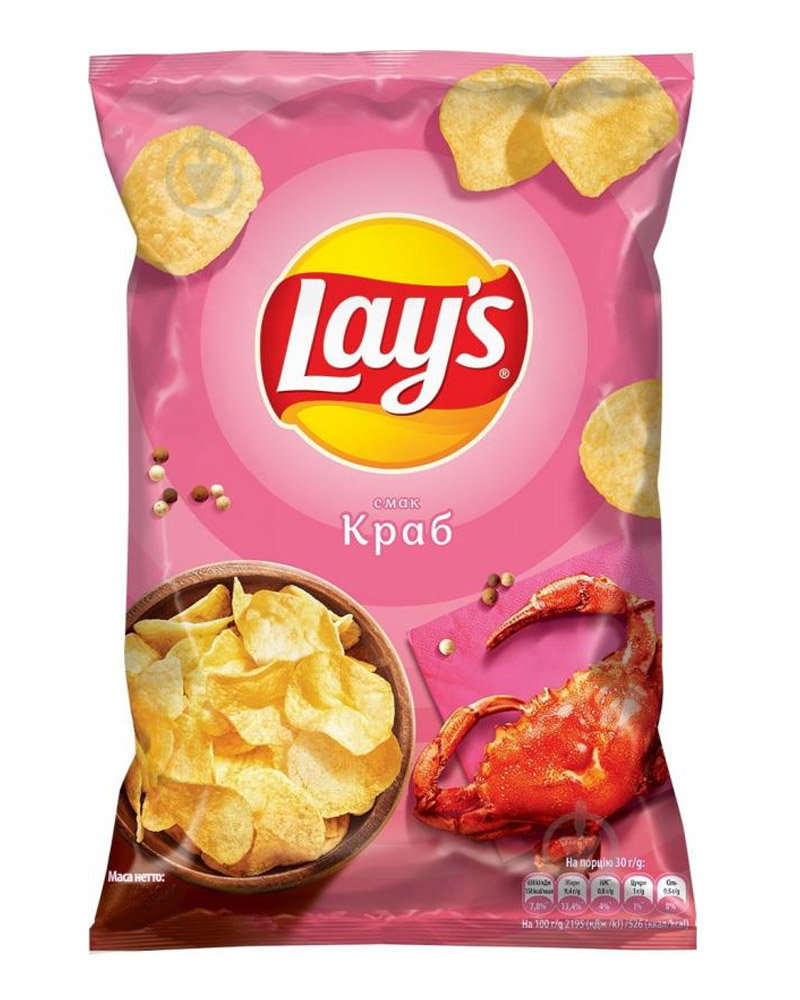 Lay`s Краб (81 gr) изображение 1