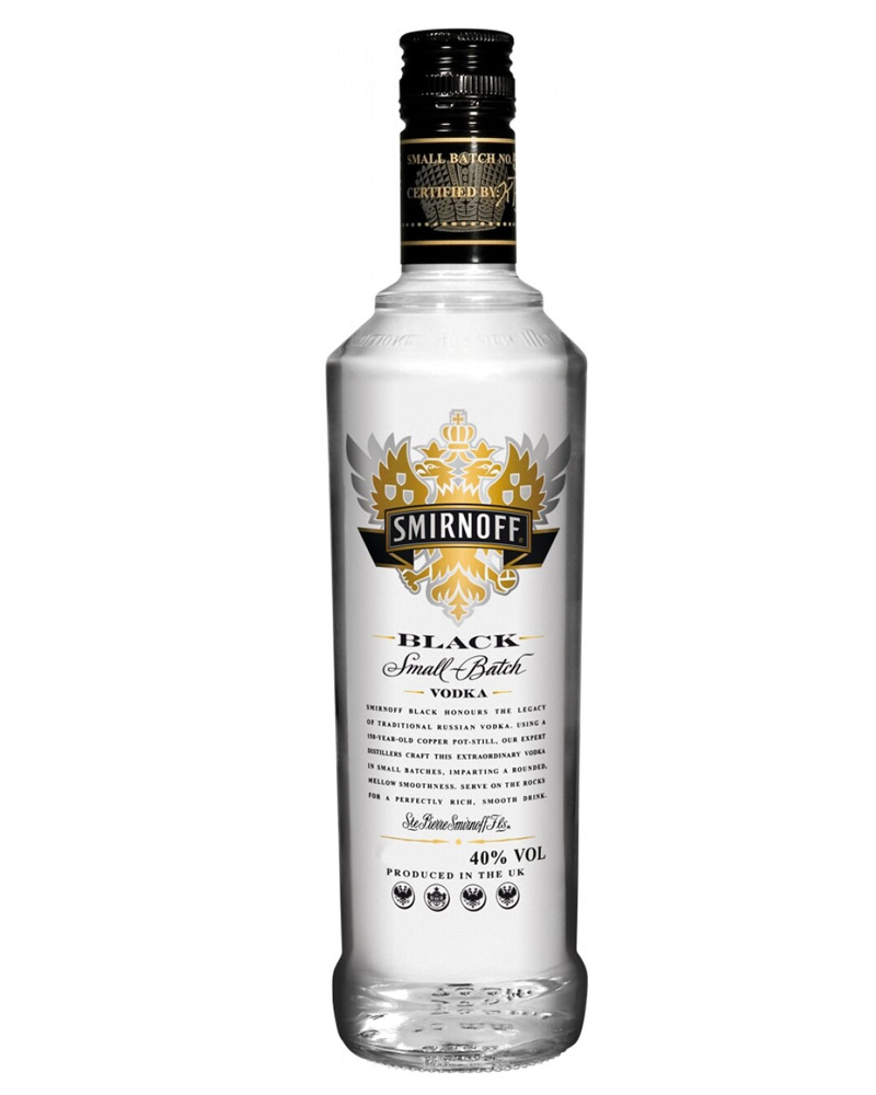 Водка Smirnoff Black 40% (0,7L) изображение 1