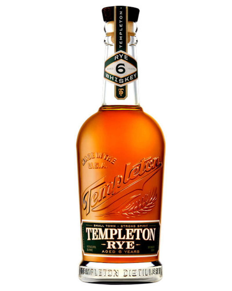 Виски Templeton Rye 6 YO Straight Rye 45,75% (0,7L) изображение 1