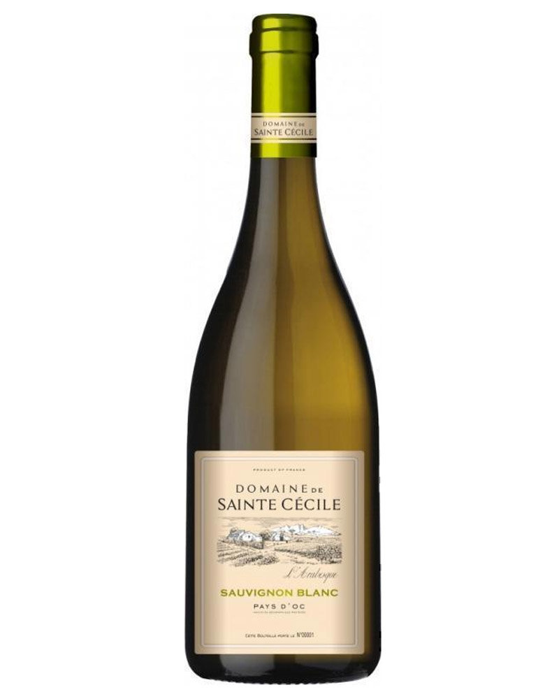 Вино Domaine de Sainte Cecile Sauvignon Blanc Vin de Pays d`Oc L`Arabesque 13% (0,75L) изображение 1