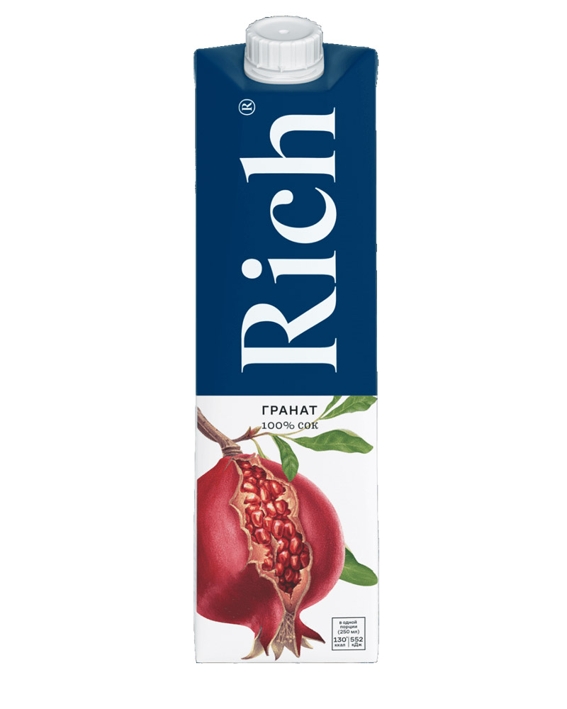 Сок Rich Гранат, tetrapaket (1L) изображение 1