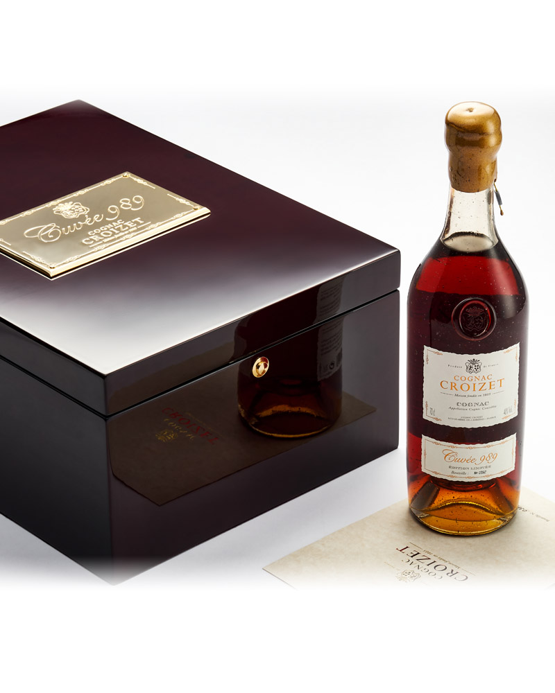 Коньяк Croizet Cuvee 989 40% in Gift Box (0,7L) изображение 1