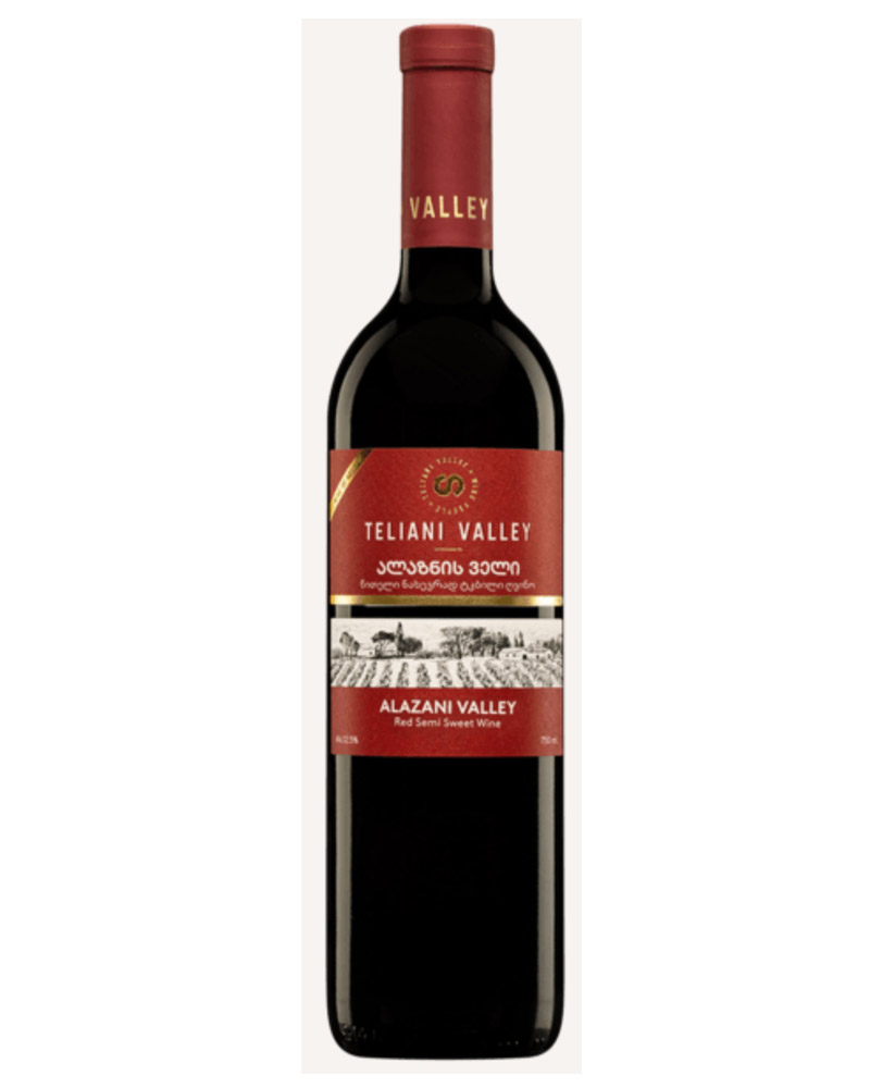 Вино Teliani Valley, Алазанская долина красное 12% (0,75L) изображение 1