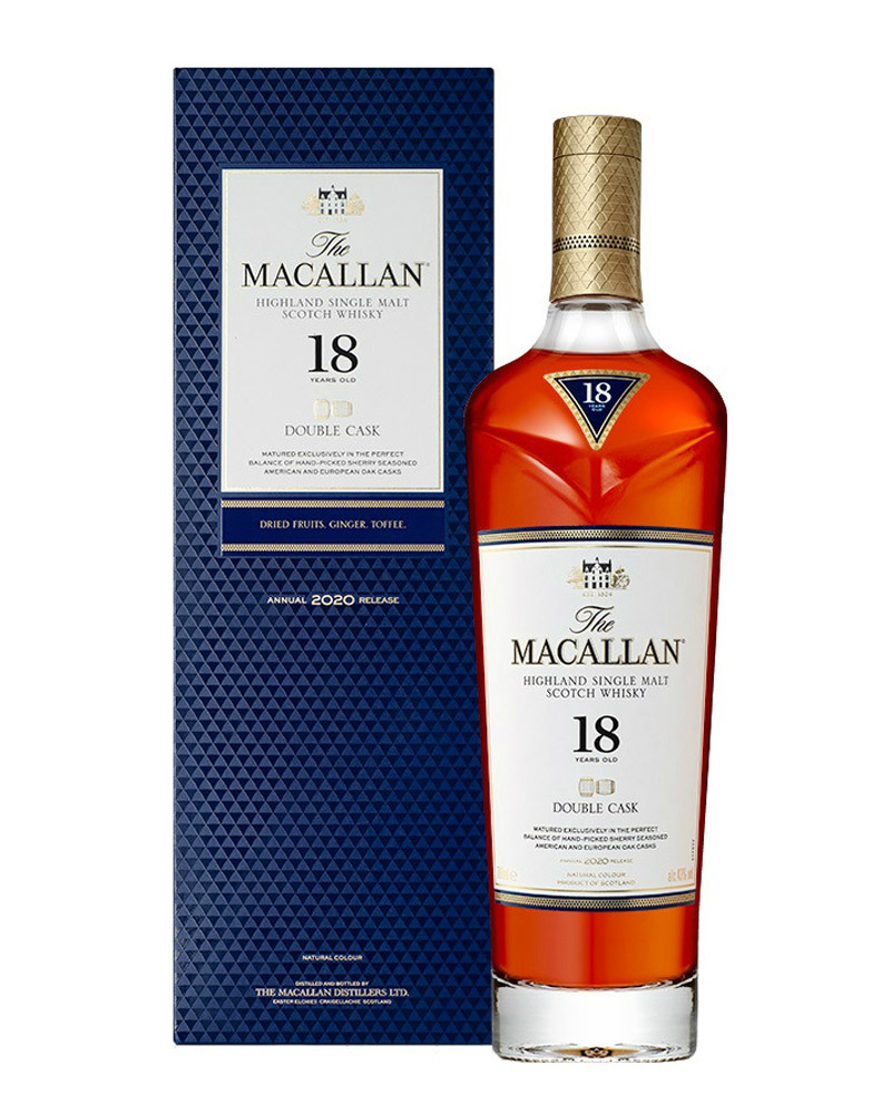 Виски Macallan Double Cask 18 YO 43% in Gift Box (0,7L) изображение 1