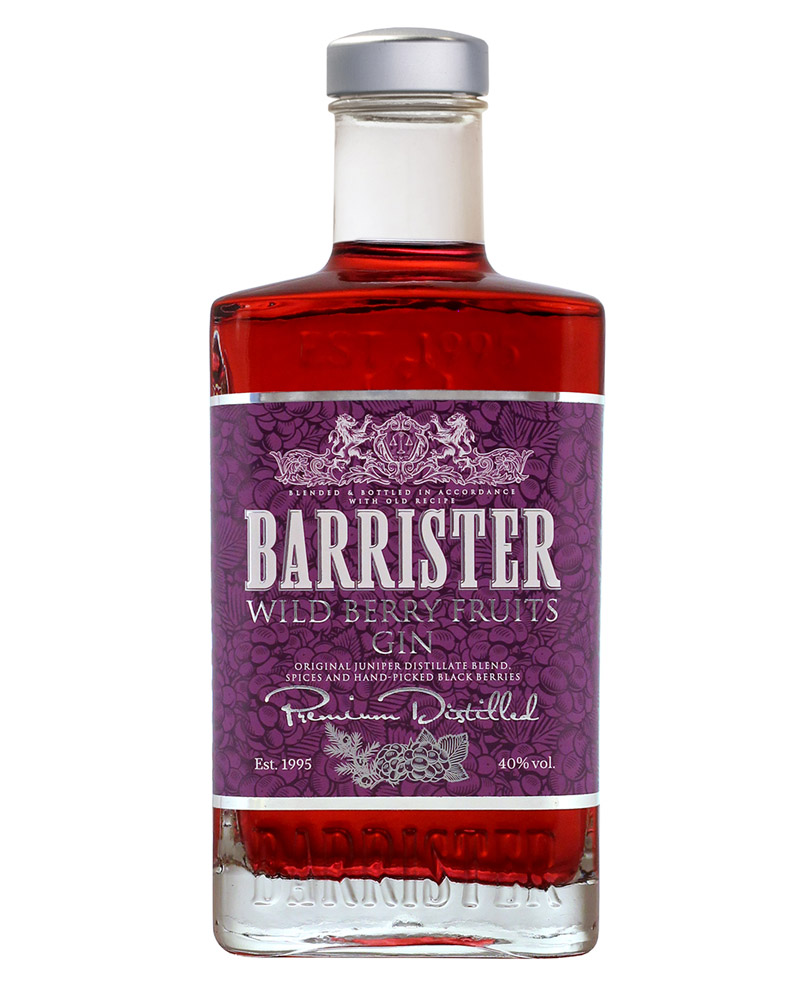 Джин Barrister Wild Berry Fruits Gin 40% (0,7L) изображение 1