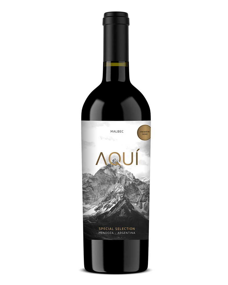 Вино Aqui Malbec 13,5% (0,75L) изображение 1