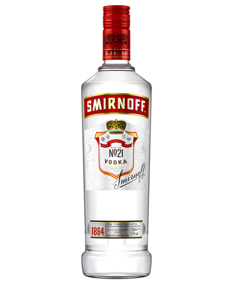 Водка Smirnoff № 21 Triple Distilled Vodka 40% (0,5L) изображение 1