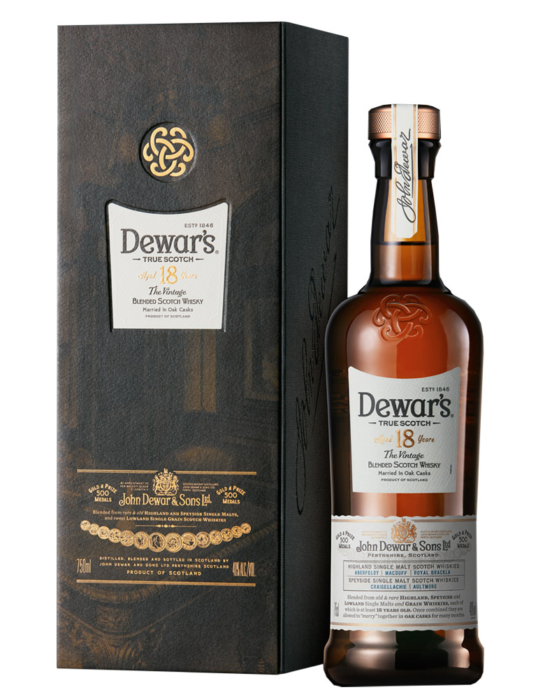 Виски Dewar`s 18 YO 40% Gift Box (0,75L) изображение 1