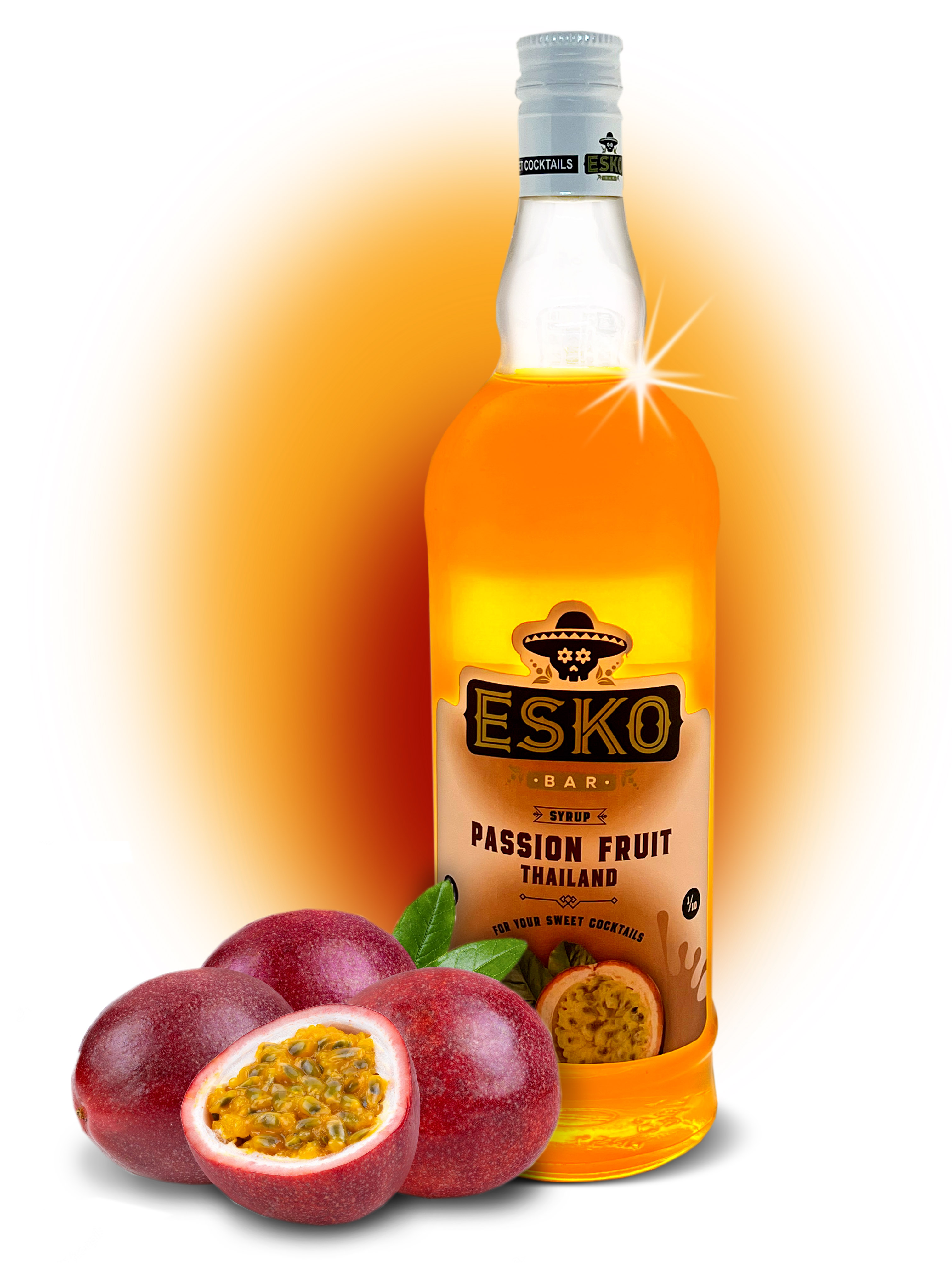 Сироп Esko Bar Passion Fruit Thailand (1L) изображение 1