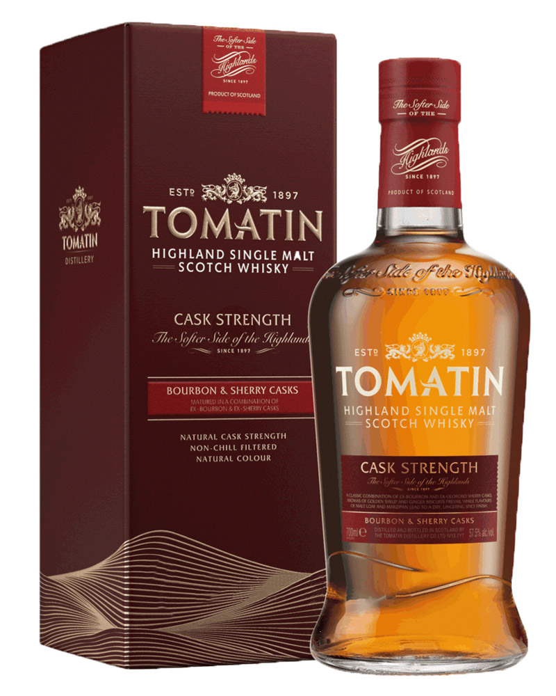 Виски Tomatin Cask Strength 57,5% in Box (0,7L) изображение 1