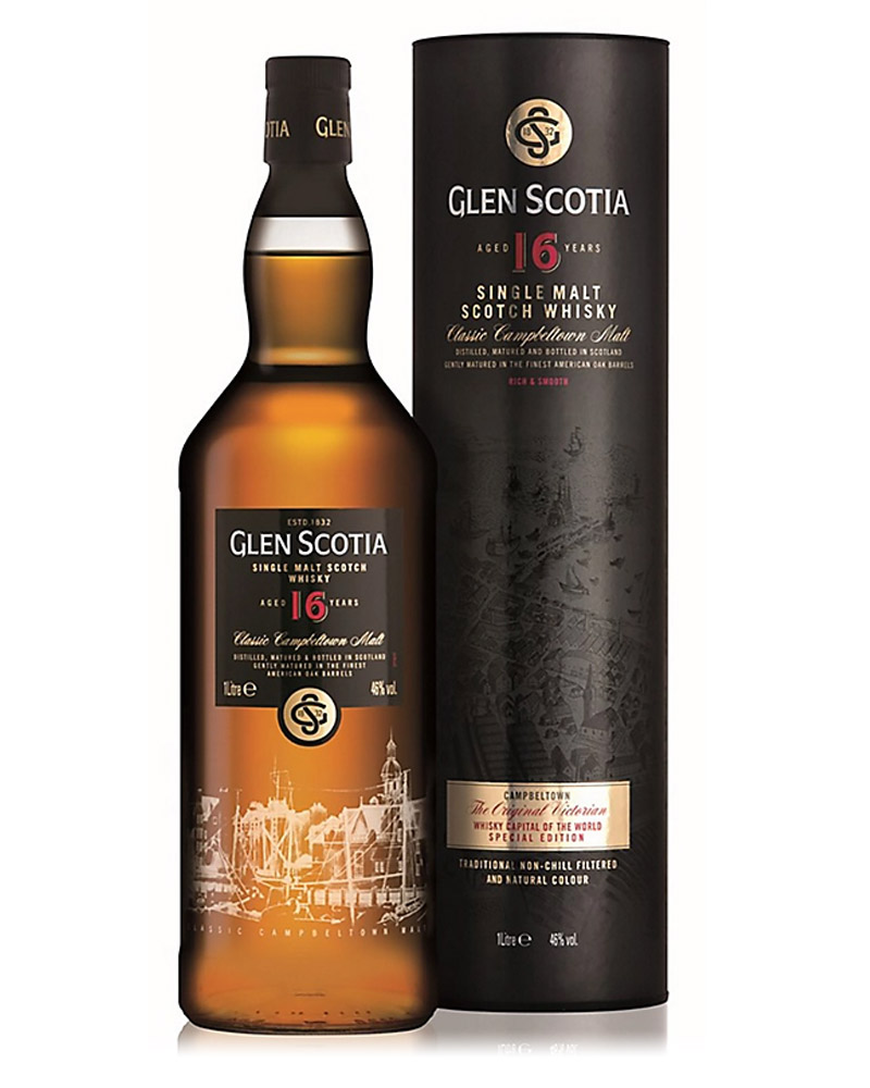 Виски Glen Scotia 16 YO 46% in Tube (1L) изображение 1