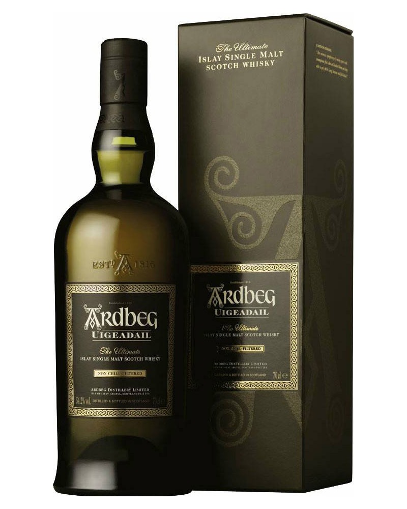 Виски Ardbeg Uigeadail Single Malt 54,2% in Box (0,7L) изображение 1