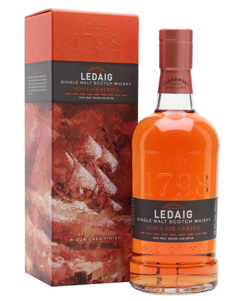 Виски Ledaig Sinclair Series 46,3% in Box (0,7L) изображение 1