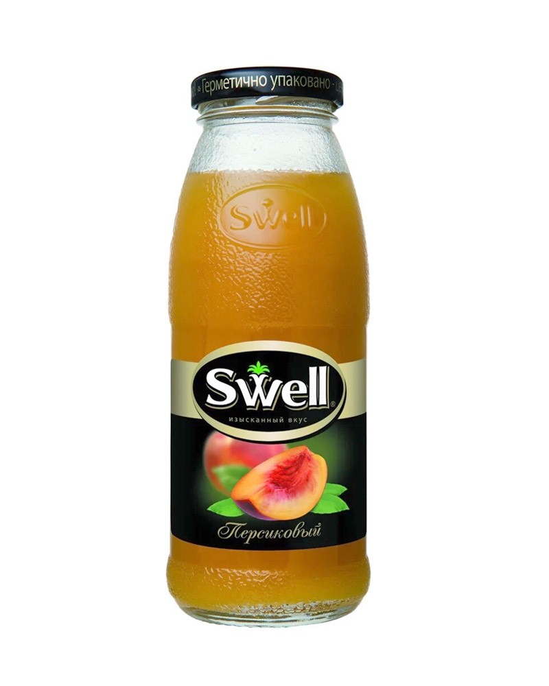 Сок Swell  Peach, Glass (0,25L) изображение 1