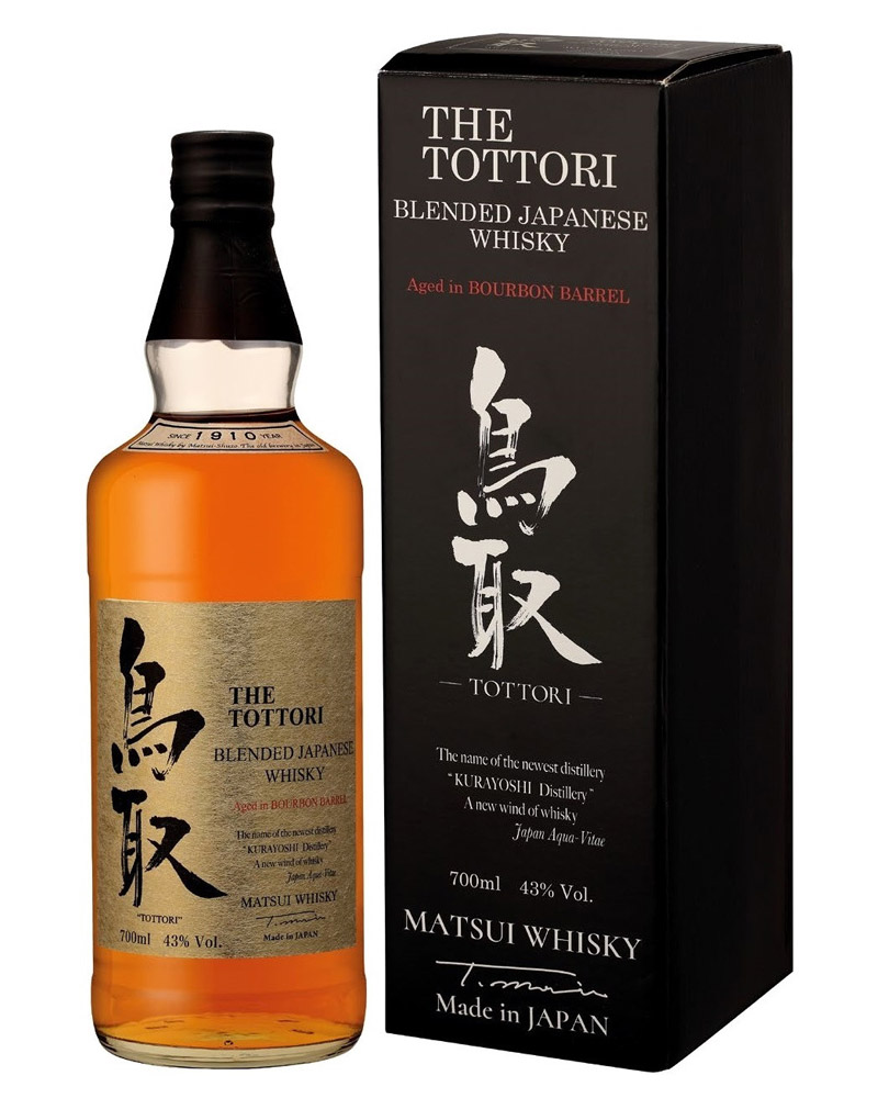 Виски The Tottori Bourbon Barrel 43% in Box (0,7L) изображение 1