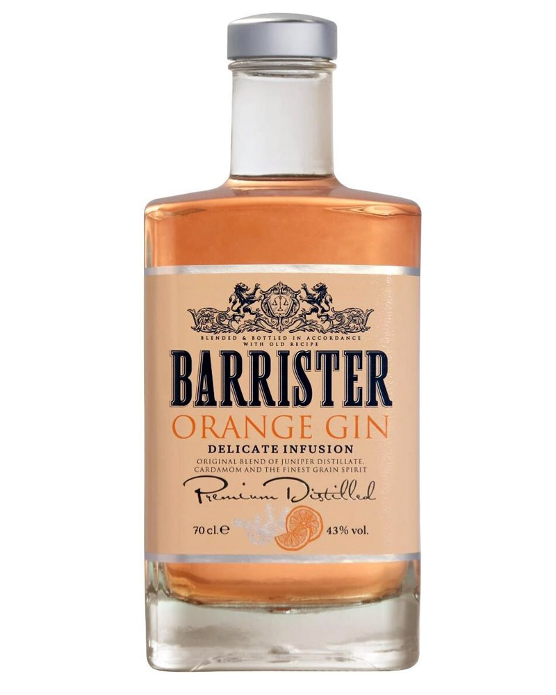 Джин Barrister Orange Gin 43% (0,7L) изображение 1