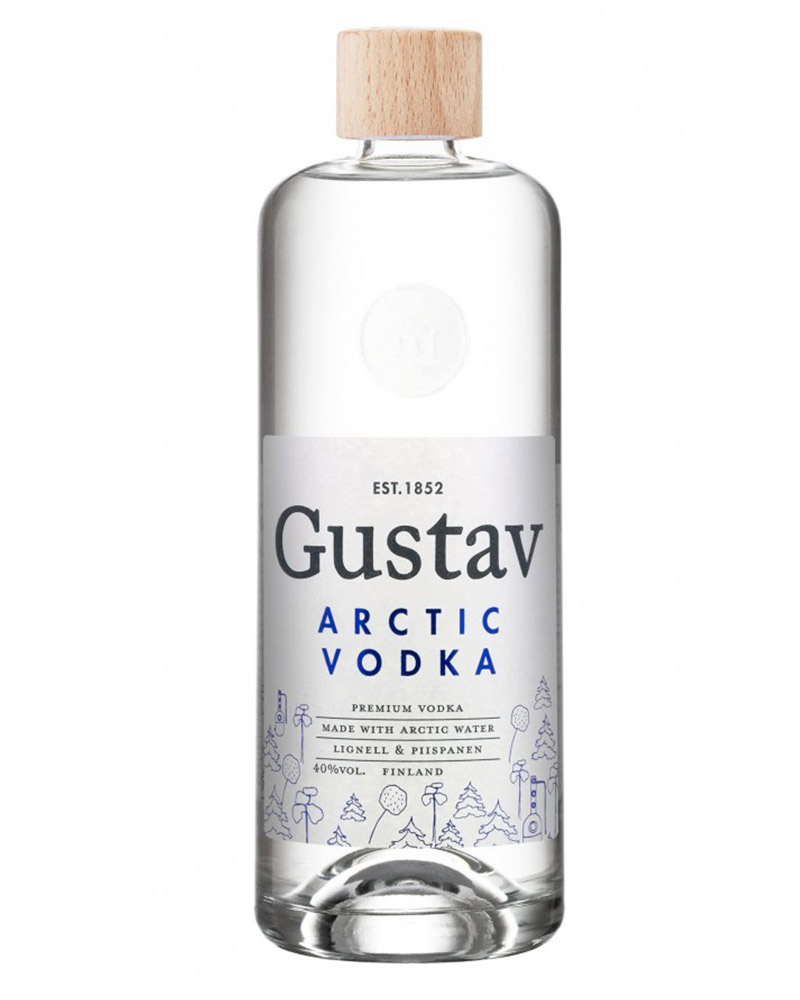 Водка Gustav Arctic 40% (0,5L) изображение 1