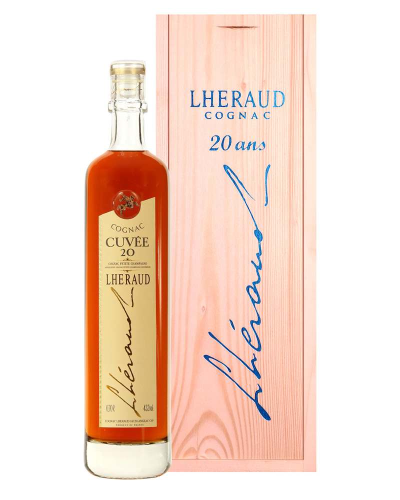 Коньяк Lheraud Cuvee 20 Renaissance 43% in Wooden Box (0,7L) изображение 1