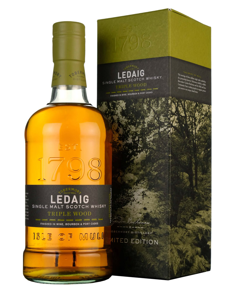 Виски Ledaig Triple Wood 53,8% in Box (0,7L) изображение 1