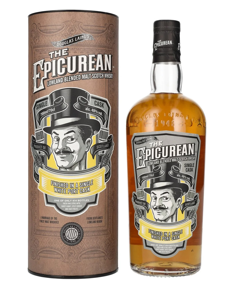 Виски The Epicurean White Port 48% in Tube (0,7L) изображение 1