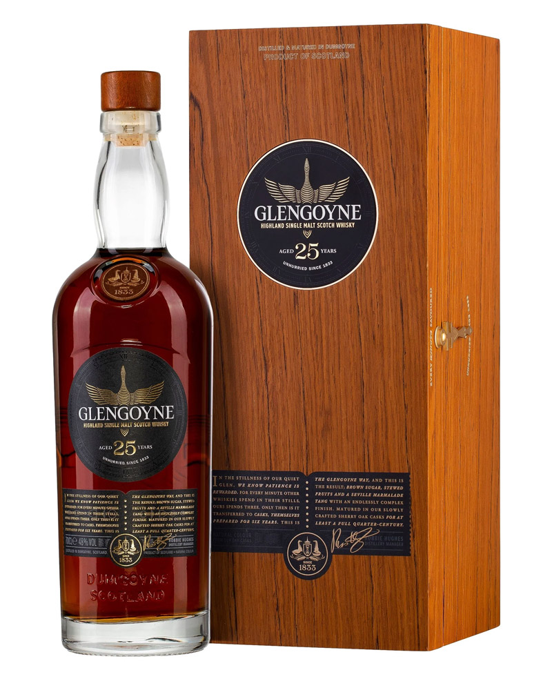 Виски Glengoyne 25 YO 48% in Wooden Box (0,7L) изображение 1