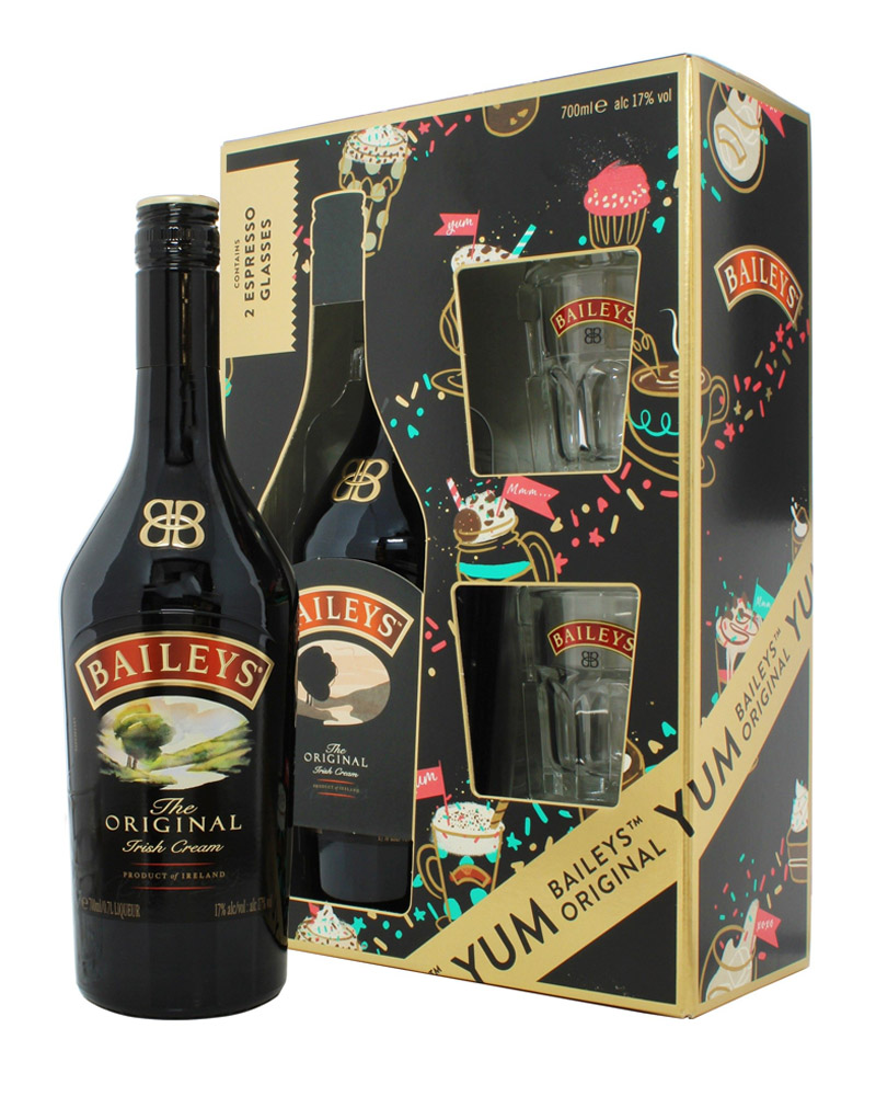 Ликер Baileys Original 17% + 2 Glass (0,7L) изображение 1