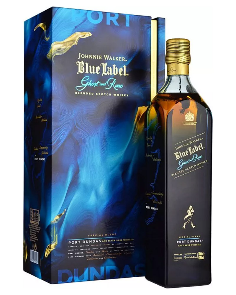 Виски Johnnie Walker Blue Label Ghost And Rare Port Dundas 43,8% (0,7L) изображение 1