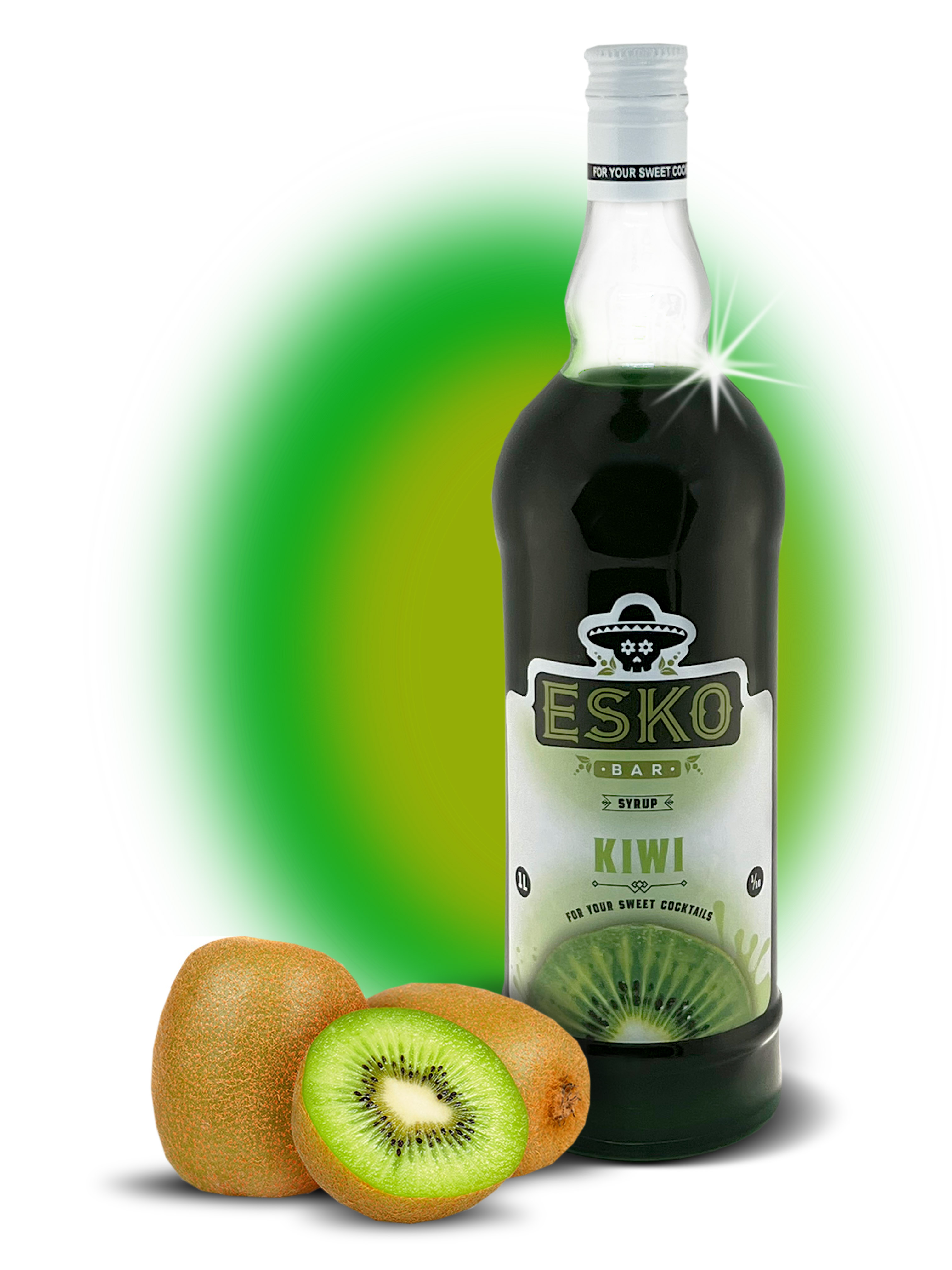 Сироп Esko Bar Kiwi (1L) изображение 1