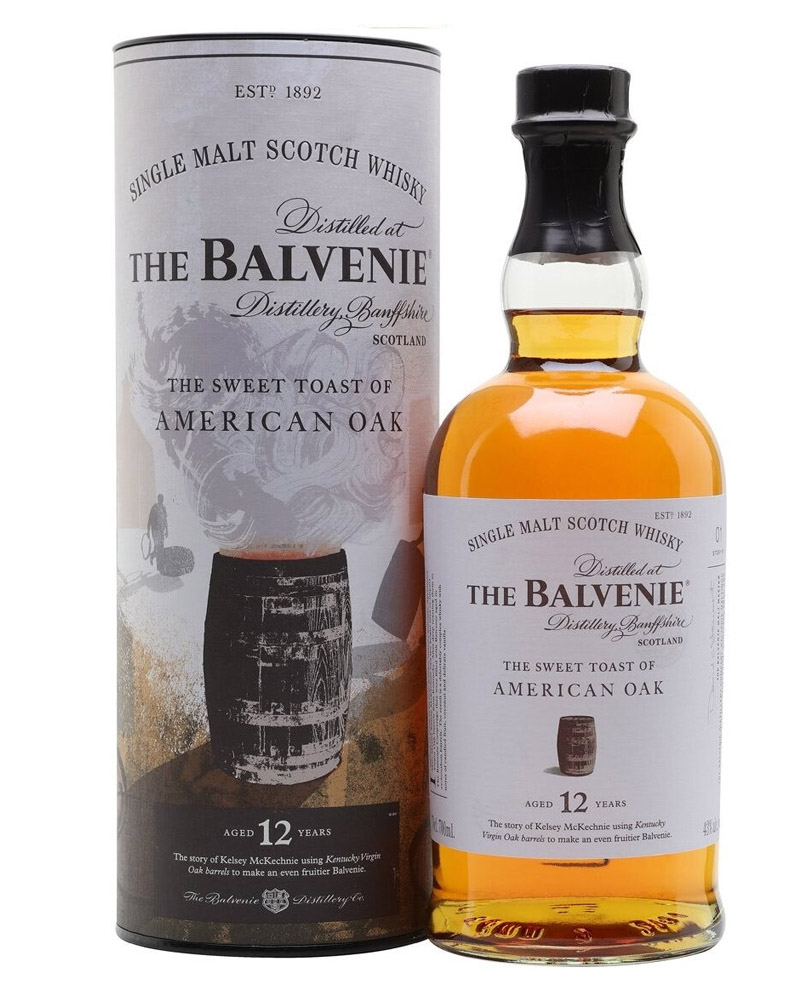 Виски Balvenie American OAK 12 YO 43% in Tube (0,7L) изображение 1