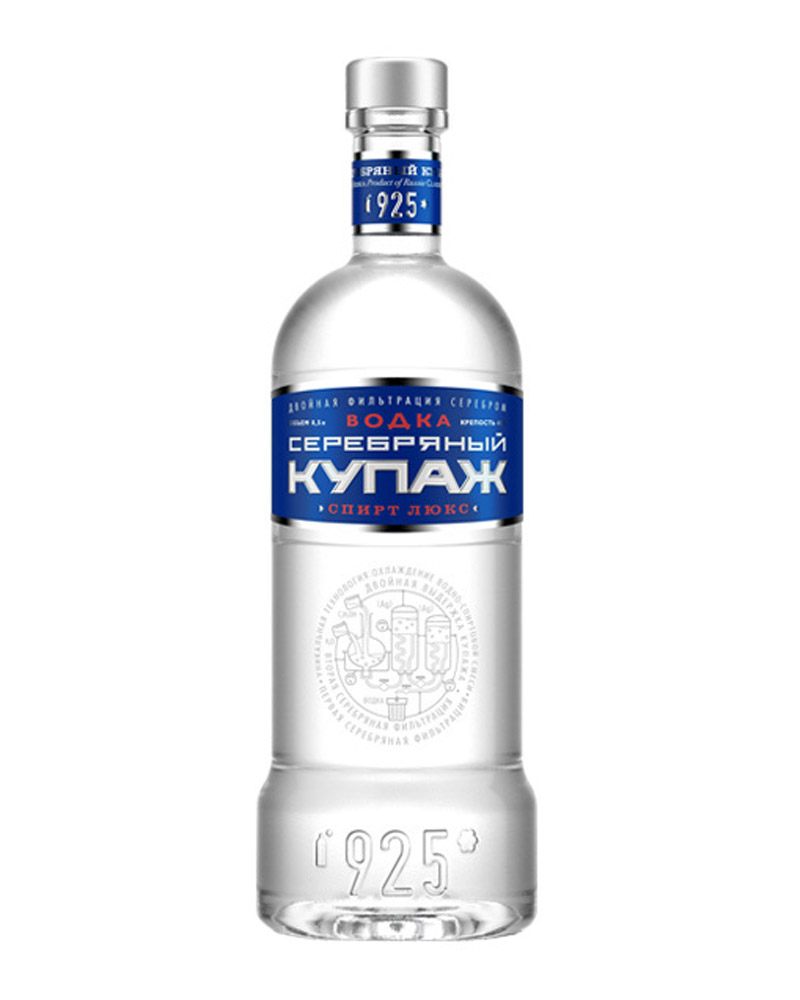 Водка Серебряный Купаж мягкая 40% (0,5L) изображение 1